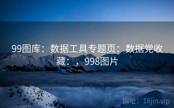99图库:数据工具专题页:数据党收藏:,998图片 第2张 99图库:数据工具专题页:数据党收藏:,998图片 第2张
