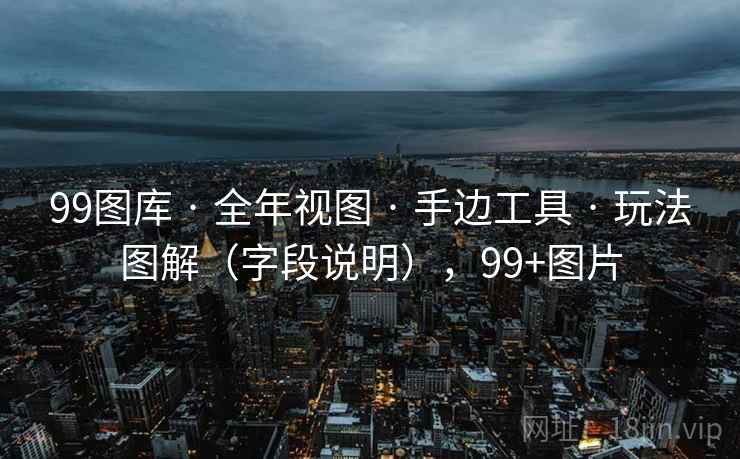 99图库 · 全年视图 · 手边工具 · 玩法图解（字段说明），99+图片